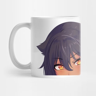 Jahy-sama, Jahy-sama wa Kujikenai, Jahy-sama peek, peek sticker Mug